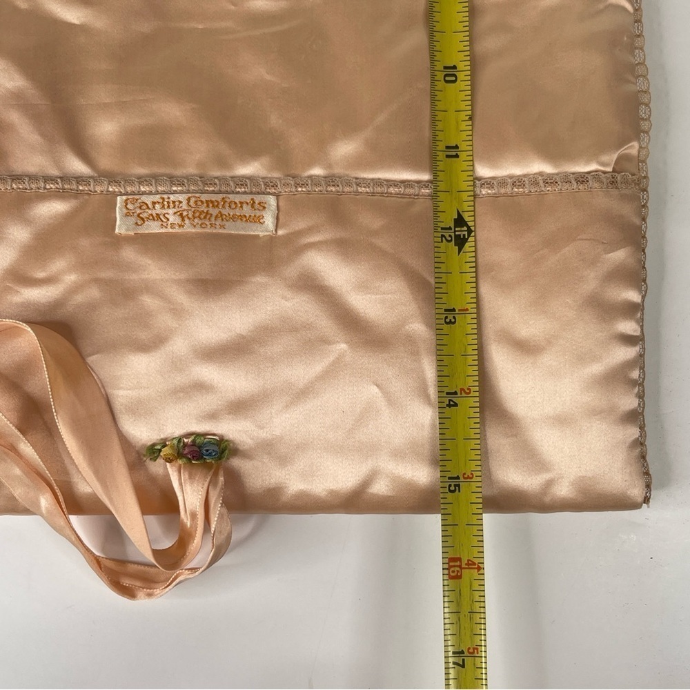 Carlin Comforts Saks 5th Avenue Lingerie Case Satin Large - Picture 5 of 10